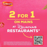 Schwartz x Las Iguanas Grande Nachos Smoky Chipotle 25g   25g