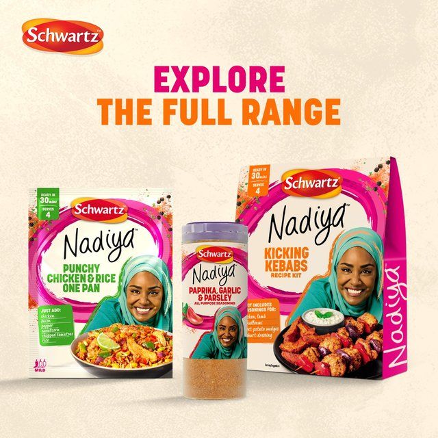 Schwartz x Nadiya Kicking Kebabs Recipe Kit   75g
