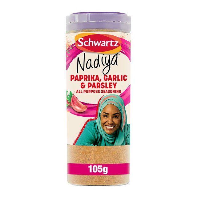 Schwartz x Nadiya Paprika Garlic &amp;amp; Parsley All Purpose Seasoning Drum    105g