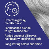 Schwarzkopf Live Metallic Silver U71 Urban Metallics Permanent Hair Dye
