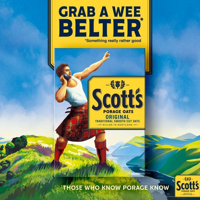 Scott's Porage Original Porridge Cereal Oats   3kg