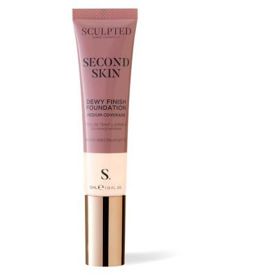 Sculpted By Aimee Connolly Second Skin Foundation - Dewy Finish Porcelain