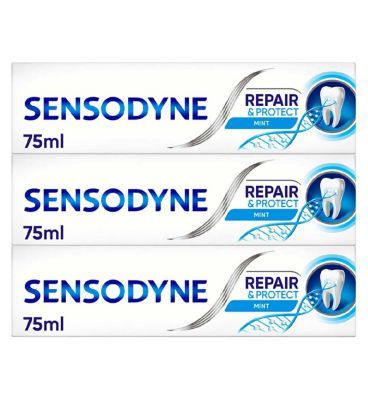 Sensodyne Repair &amp;amp; Protect Original Sensitive Toothpaste Bundle