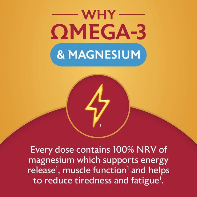 Seven Seas Omega-3 Fish Oil &amp;amp; Magnesium with Vitamin D 30 Day Duo Pack   60 per pack