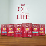 Seven Seas Omega-3 Fish Oil with Vitamin D 30 Capsules   30 per pack