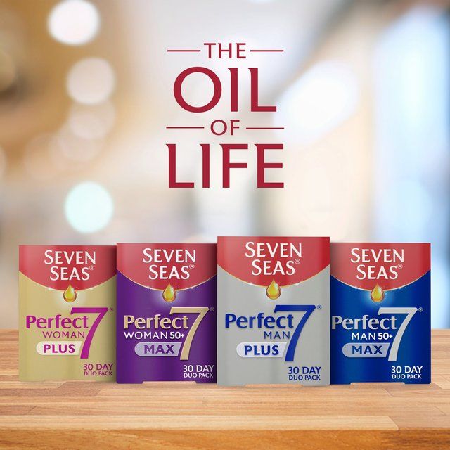 Seven Seas Perfect7 Man Plus Multivitamins &amp;amp; Omega-3 30 Day Duo Pack   30 per pack