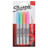 Sharpie Permanent Marker Assorted Pastel   4 per pack