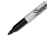 Sharpie Permanent Marker Black   2 per pack