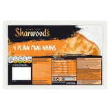 Sharwood's Naan Mini Plain   4 per pack