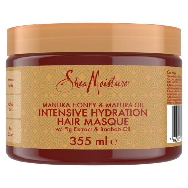 SheaMoisture Intensive Hydration Hair Mask Honey&amp;amp; Mafura Oil.