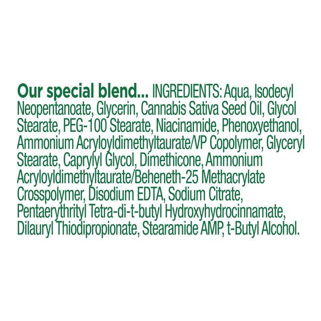 Simple Calming Hemp Moisturiser   50ml