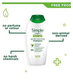 Simple Kind to Hair Gentle Cleansing Shampoo with vitamin B5, chamomile oil &amp;amp; glycerin 400ml