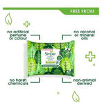 Simple Kind to Skin Biodegradable Cleansing Wipes 25 PC
