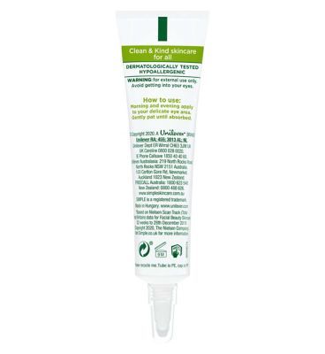 Simple Kind To Skin Soothing Eye Balm for sensitive skin 15ml