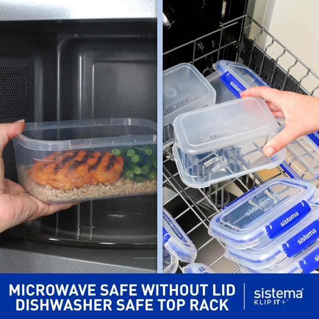 Sistema Klip It Plus Food Storage Container 3x2.2L