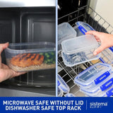 Sistema Klip It Plus Food Storage Container 3x2.2L