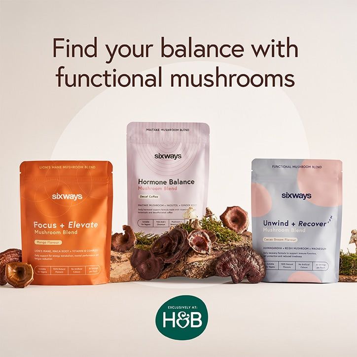 Sixways Focus + Elevate Mushroom Blend 150g