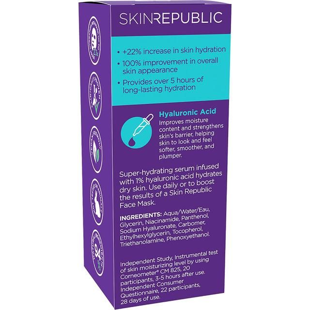 Skin Republic Serum Hyaluronic Acid 1%   30ml