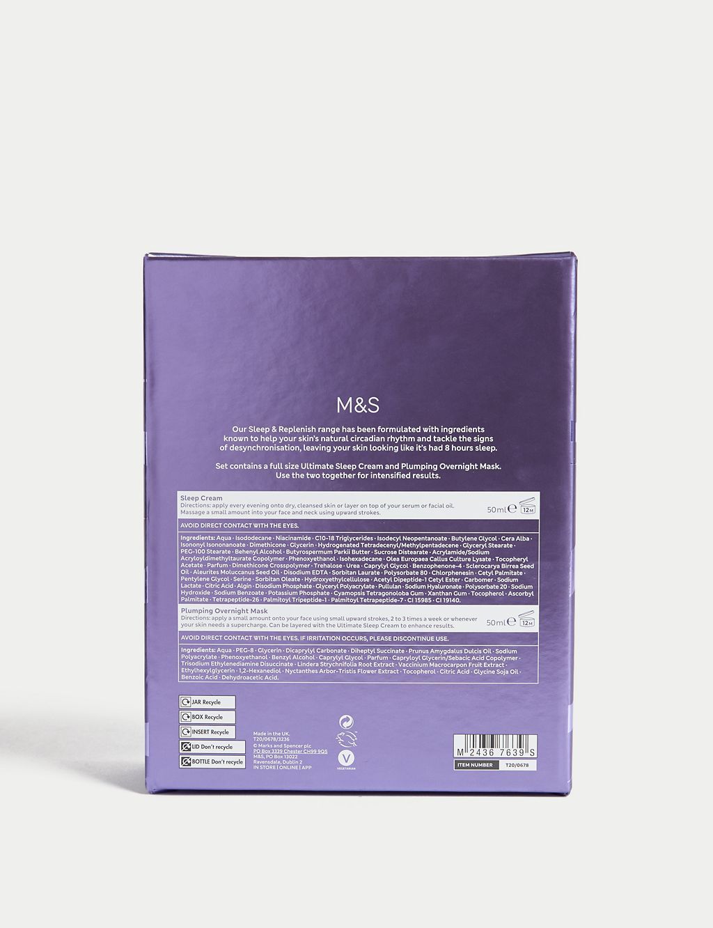 Sleep and Replenish Mixed Gift 50g