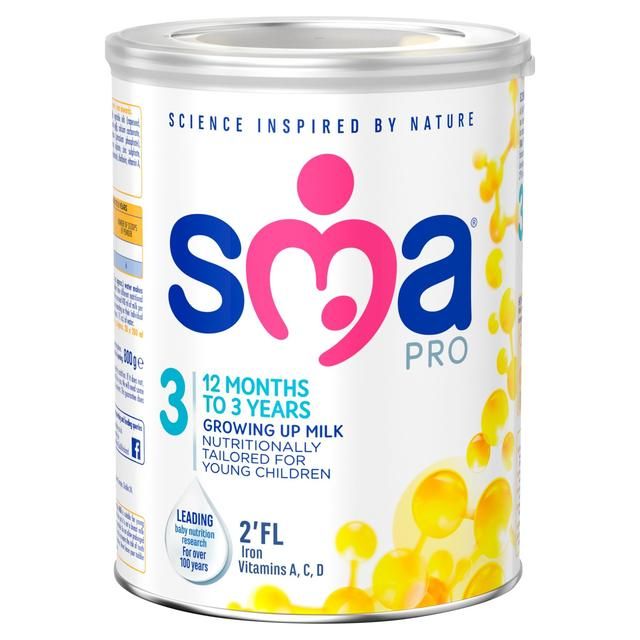 SMA Pro 3 Growing up Milk Powder 1-3 Yrs   800g