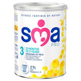 SMA Pro 3 Growing up Milk Powder 1-3 Yrs   800g