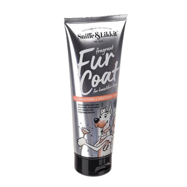 Sniffe &amp;amp; Likkit Fur Coat 3-in-1 Brightening &amp;amp; Conditioning Dog Shampoo   250ml