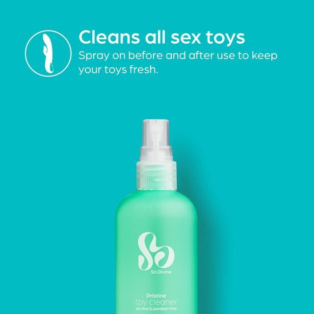 So Divine Pristine Toy Cleaner   10ml