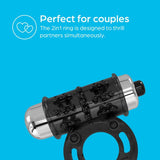 So Divine Thriller 2in1 Vibrating Ring