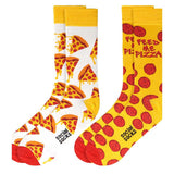 Social Socks 'Cheesy Feet' - 2 Pairs Of Smokin' Hot Socks