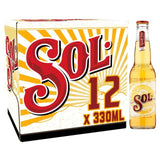Sol Mexican Lager Chilled to Door   12 x 330ml