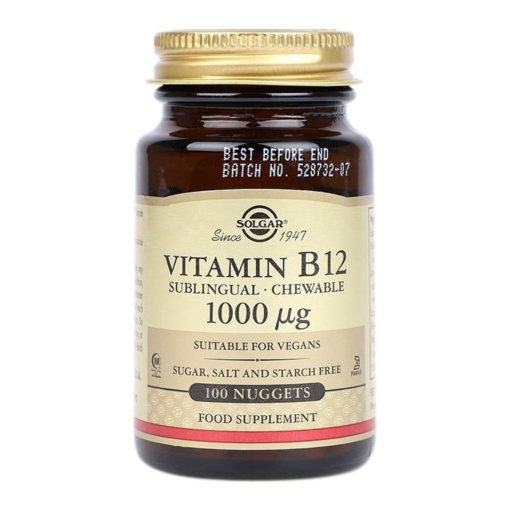 Solgar Vitamin B12 1000&amp;micro;g 100 Nuggets