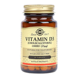Solgar Vitamin D3 1000IU 90 Tablets