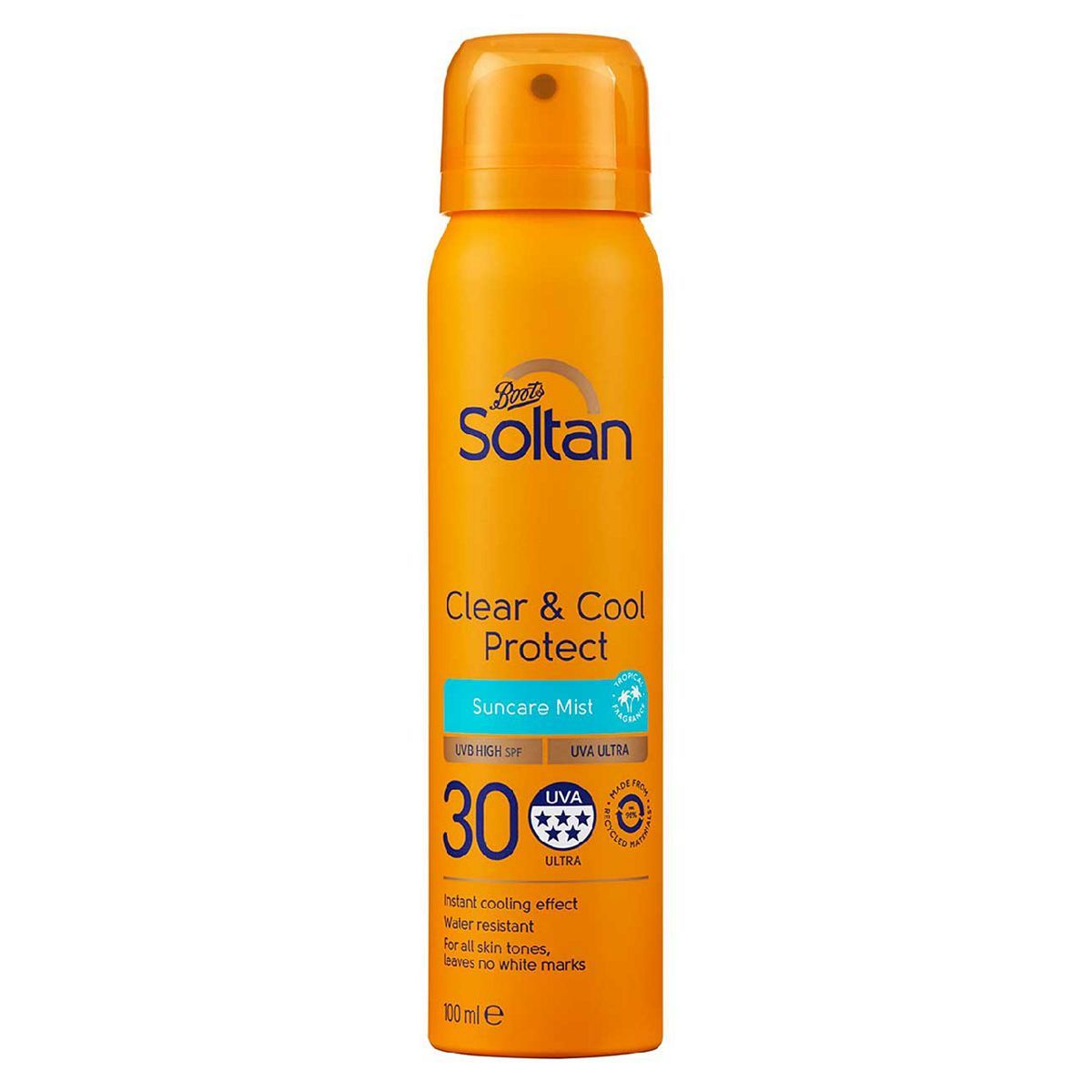 Soltan Clear &amp;amp; Cool Protect Suncare Mist SPF30 100ml