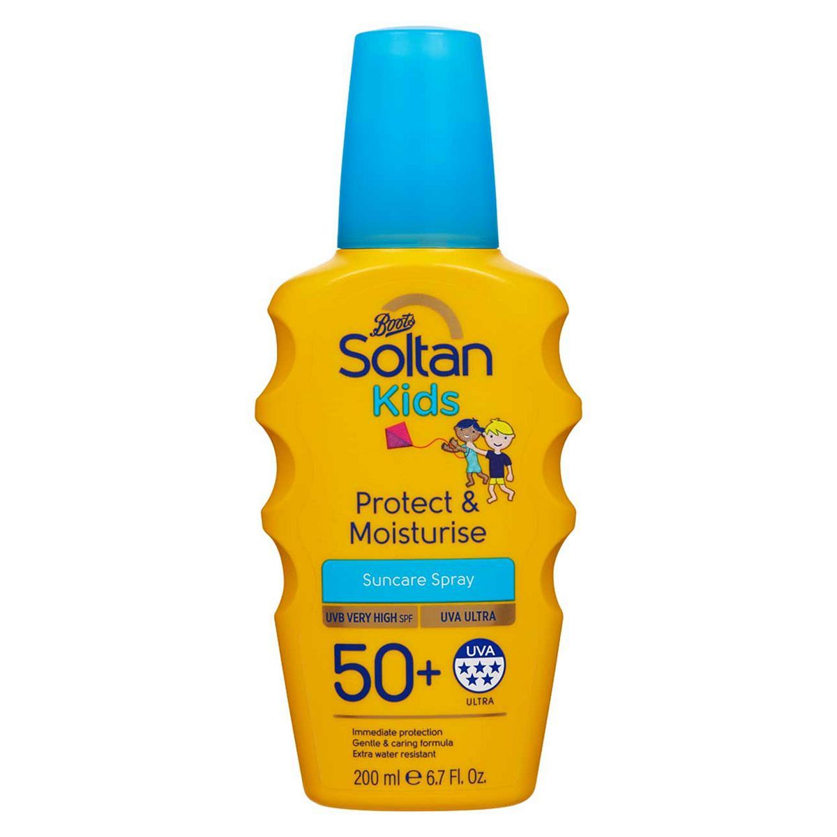 Soltan Kids Protect &amp;amp; Moisturise Spray SPF50+ 200ml