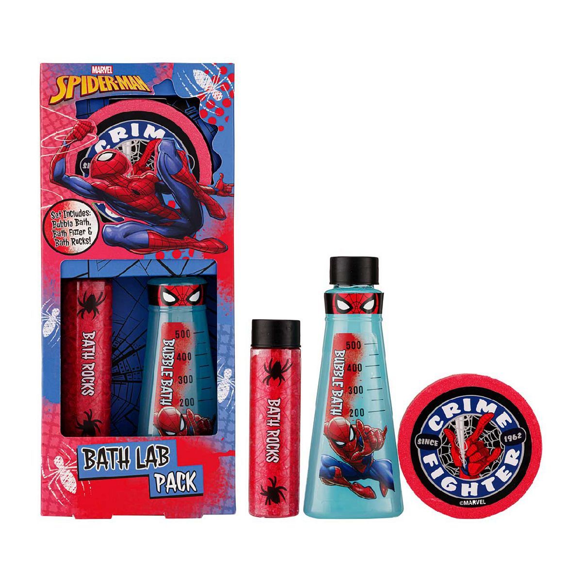 Spiderman Spidey Bath Lab Pack