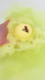 The One With Lemon Oil In Bath Bomb