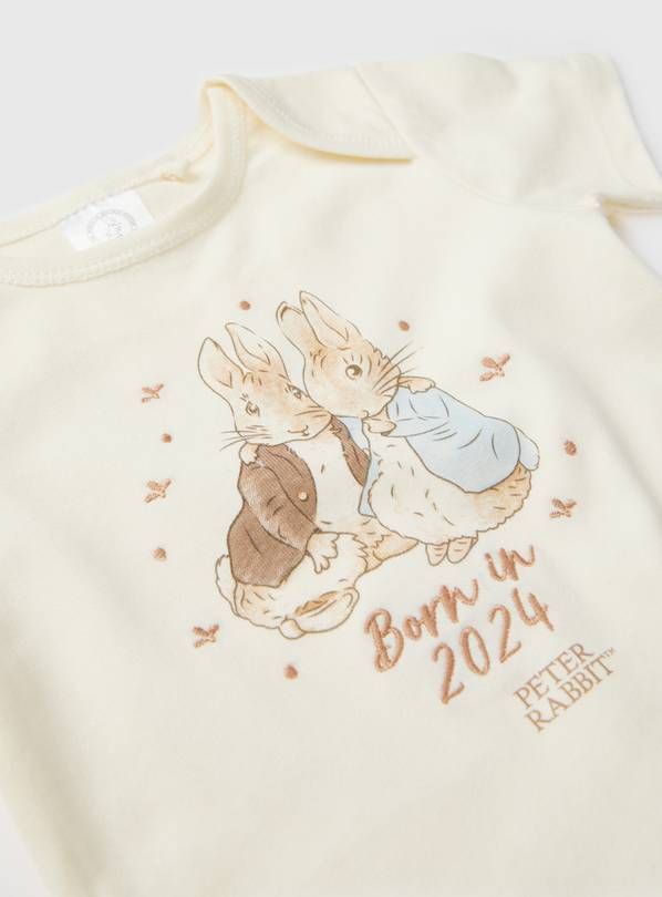 Peter Rabbit Born In 2024 Bodysuit Up to 3 mths