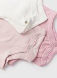 Pink Short Sleeve Bodysuit 5 Pack 6-9 months GOODS Argos