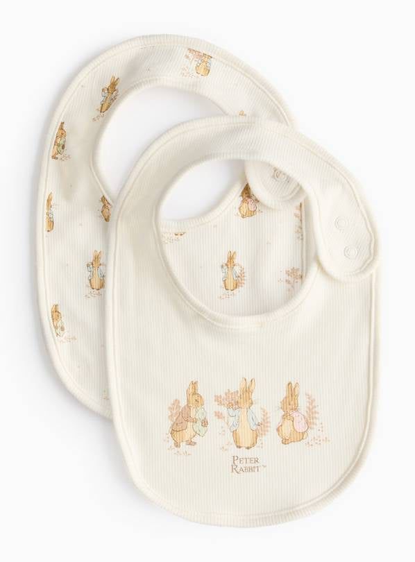 Peter Rabbit Bibs 2 Pack One Size GOODS Argos