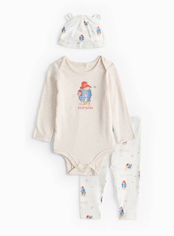 Paddington Bodysuit, Leggings & Hat Set 9-12 months