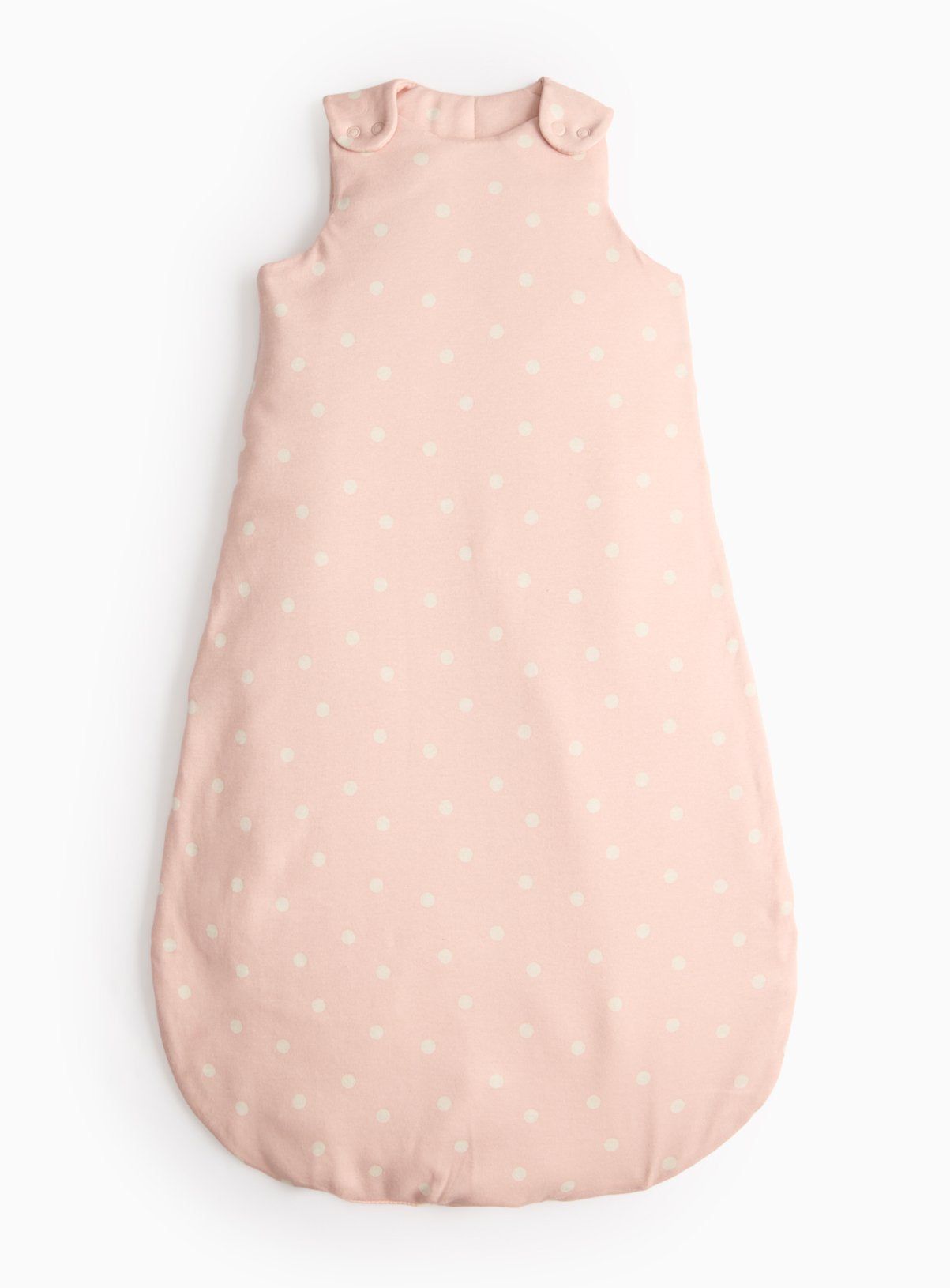 Pink Spot Print 3.5 Tog Sleeping Bag 0-6 Months GOODS Argos