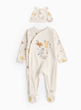 Winnie The Pooh Born in 2025 Sleepsuit & Hat Set 9-12 months GOODS Argos