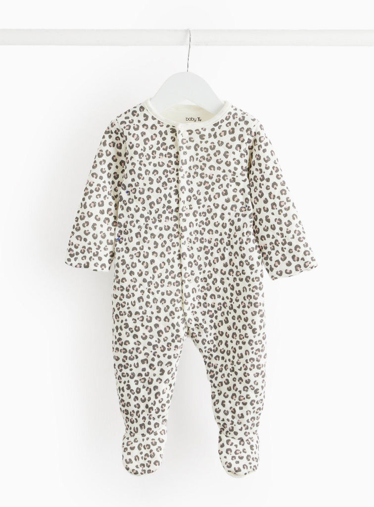 Leopard Printed 2.5 Tog Sleepsuit  6-9 months