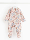 Pink Quilted Floral Print 2.5 Tog Sleepsuit Up to 1 mth GOODS Argos