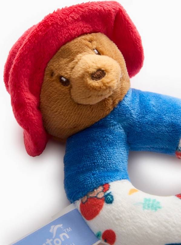 Paddington Bear Ring Rattle One Size