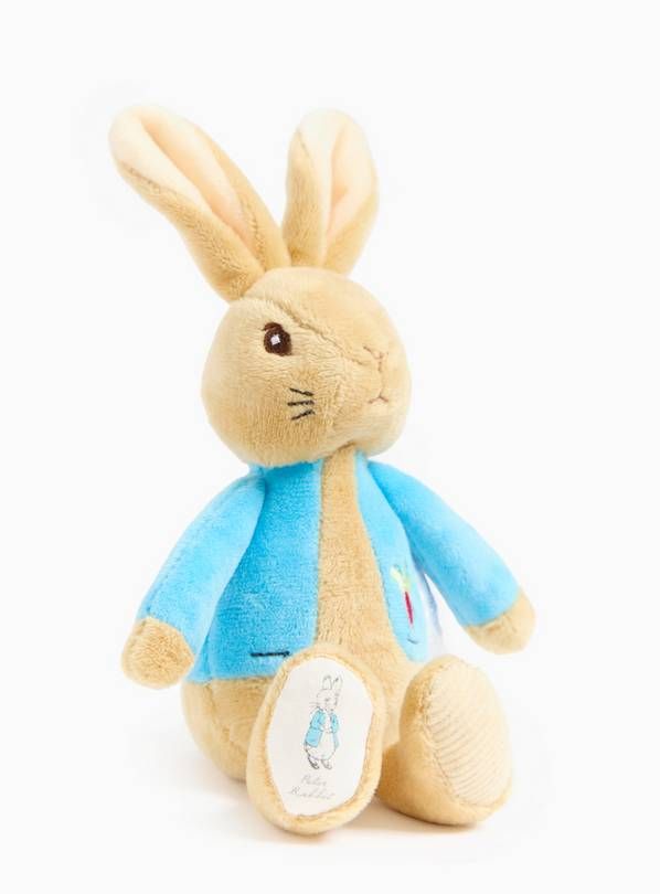 Peter Rabbit Bunny Rattle Teddy One Size GOODS Argos