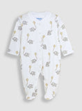 JOJO MAMAN B&Eacute;B&Eacute; 3 Pack Sleepsuit, Hat &amp; Bib Set 3-6 months