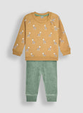 JOJO MAMAN B&Eacute;B&Eacute; Giraffe Sweatshirt &amp; Cosy Trouser Baby Set 3-6 months