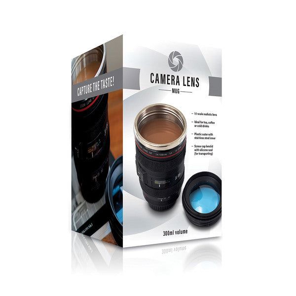 #Winning Camera Lens Mug With Lid