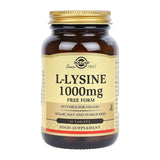 Solgar L-Lysine 1000mg Free Form 50 Tablets Amino Acids Supplements Holland&Barrett Default Title  